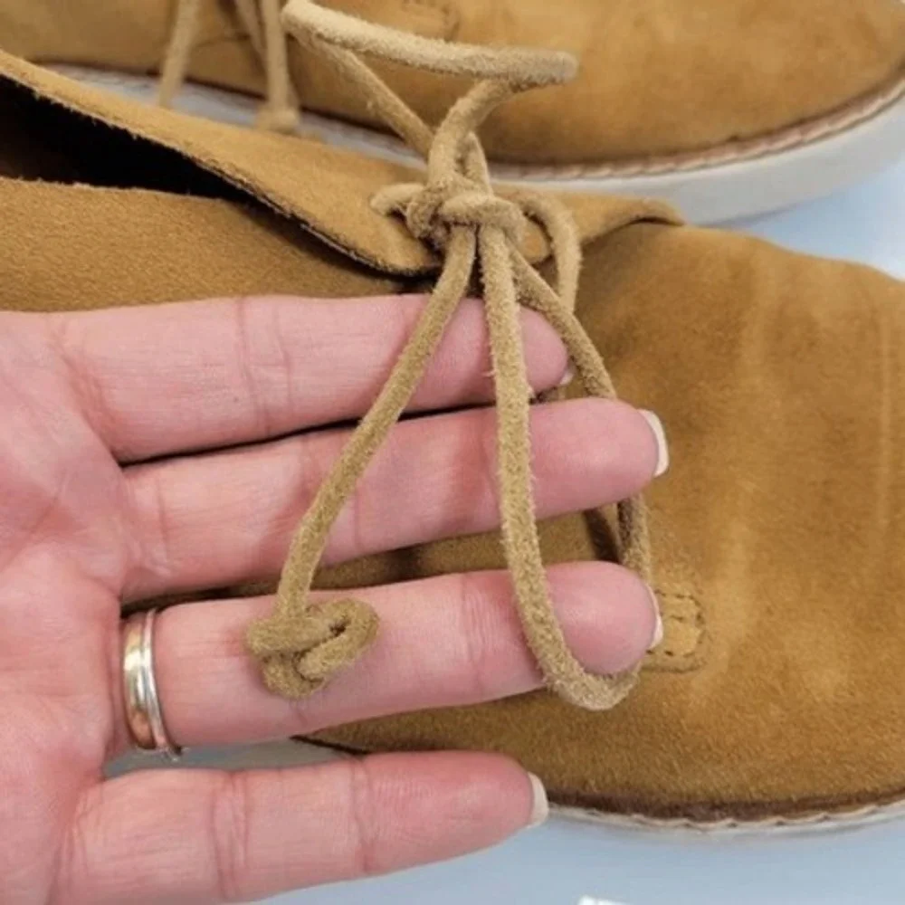 Blackstone Chukka Boots Shoe Men EU 42 US 9 Tan Camel Brown Suede Desert Sneaker